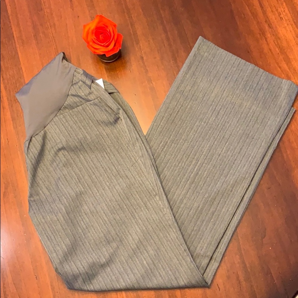 Motherhood Maternity Fit and Flare Pants (large)
